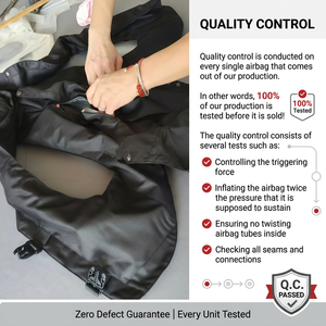 Gilet airbag gonflable professionnel de sécurité certifié CE pour la <span class=keywords><strong>moto</strong></span>, la course et l'équitation - Product Image 6