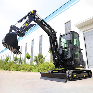 ENVÍO GRATUITO Mini Excavadora de Orugas con Motor CE, Máquina Hidráulica Tipo Oruga con Acoplador Rápido para Trabajos de Excavación en Jardines - Product Image 3