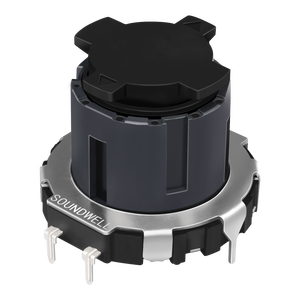 ตัวเข้ารหัสแบบเพิ่มค่าค่าทีละหนึ่ง Soundwell EC21 15 พัลส์ ขนาดวงแหวน 21 มม. แกนกลวง ตัวเข้ารหัสแบบหมุนพร้อมสวิตช์ - Product Image 1