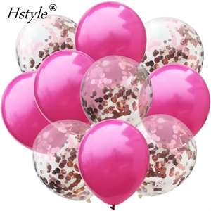 Hstyle ลูกโป่งกระดาษสีทองประดับเลื่อมขนาด12นิ้วสำหรับตกแต่งงานเลี้ยงวันเกิดงานแต่งงาน SET20 - Product Image 5