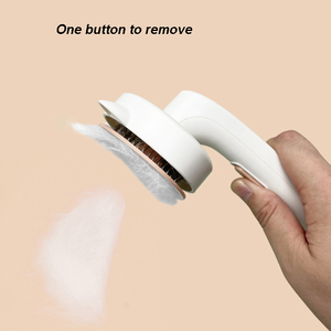 หวีสำหรับสัตว์เลี้ยงแมวหวีดีไซน์น่ารักลบด้วยปุ่มเดียว - Product Image 4