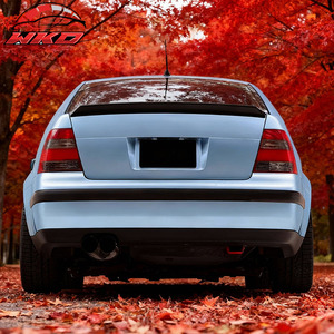 เหมาะสำหรับ VW MK4 Jetta Sedan ปี 1999-2003 สปอยเลอร์หลังทรง ES สีดำด้าน - Product Image 2