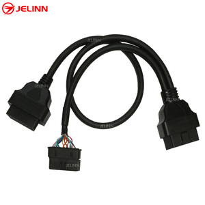 <span class=keywords><strong>สาย</strong></span><span class=keywords><strong>แยก</strong></span>สัญญาณ <span class=keywords><strong>OBD2</strong></span> J1962 OBDII OBD 2 แบบ Y พร้อมขายึดติดตั้งได้หลายแบบสำหรับรถยนต์ทุกยี่ห้อ - Product Image 4