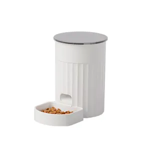 Venda quente eco amigável automático pet alimentador timing grande capacidade cronometrado wifi inteligente pet alimentador para o cão do gato pouco pet