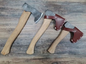 9 10 13 15 17 inch khắc gỗ rìu tay rèn lưỡi, Sống Sót cắm trại cắt làm vườn, rìu Viking râu. - Product Image 4