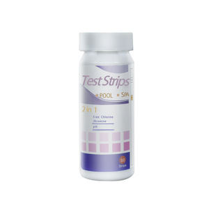 Tiras de prueba para piscinas 2 en 1 para medir el pH y el cloro, para la calidad del agua de piscinas - Product Image 4