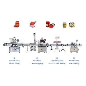 Machine de remplissage de confiture de <span class=keywords><strong>Nutella</strong></span> de Offre Spéciale Machine d'étiquetage et d'emballage remplissante de cachetage de crème automatique - Product Image 1