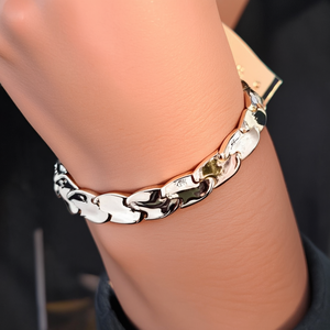 X-A1017-E035G สร้อยข้อมือแฟชั่นแบบโซ่และแบบเชื่อมต่อ - Product Image 3