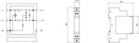Dispositif de protection contre les surtensions numériques industrielles BRPI-2L, 10 kA SPD type T2, protection contre la foudre, protection contre les surtensions de signal AC