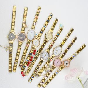 Reloj de Cuarzo para Mujer, Estilo Europeo Americano, con Brazalete Modular de Acero Inoxidable y Diamantes, en Caja de Regalo - ¡Oferta! - Product Image 2