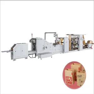 LSB-200 + LST4700 rouleau d'alimentation sac en papier à fond carré prix de la Machine avec unité d'impression en chine