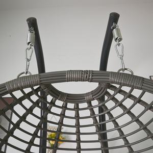 <span class=keywords><strong>Ratan</strong></span> Muebles Patio Columpio Columpios al aire libre 2 personas Jardín de madera Sala de estar - Product Image 6