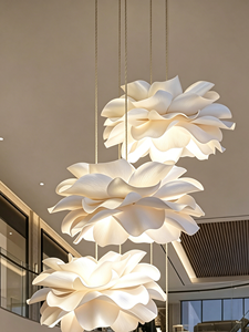 J-101 EVA Luminaire de plafond géant haut de gamme, Décoration de pivoine géante pour salle à manger, centres commerciaux, bâtiments, fleur artificielle - Product Image 1
