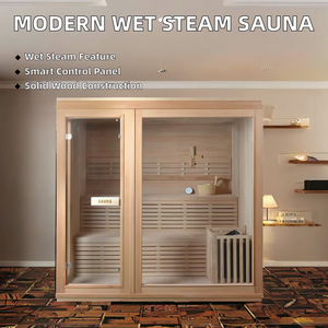 حديث لشخصين غرفة ساونا بالبخار الرطب شوكران توريد المصنع موقد الأشعة تحت الحمراء البعيدة لوحة تحكم الكمبيوتر الأكثر شعبية بالنسبة - Product Image 2