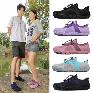 Chaussures aquatiques Fly Knit unisexes à bout rond, dessus en mesh respirant, semelle extérieure en EVA, yoga, randonnée en plein air, trekking - Product Image 5