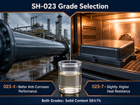 SH-023-4 Résine de silicone modifiée à l'époxy Combinaison des avantages doubles de l'époxy et de la résine de silicone