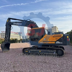 Excavatrice sur chenilles Hyundai HX220 d'occasion, faible nombre d'heures de fonctionnement et haute qualité - Hyundai 220lc 220lc-9s d'occasion à vendre - Faible nombre d'heures de travail - Product Image 5