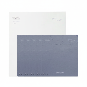 Luvum Pore Reset Mud Mask Sheet 5P Good Quality Facial Masks - Product Image 2