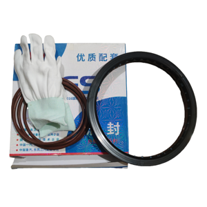 مانع تسرب زيت العجلة الخلفية الأصلي عالي الجودة مع قفازات لشاحنات HOWO T7 MCP16 سينوتراك، قطع غيار شاحنات بجودة التصدير - Product Image 1