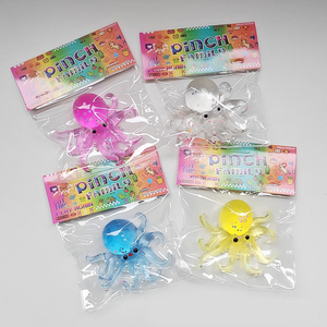 Most Popular TPR Animal Colorful Octopus Squishy Slow Return Hand Exercise <b>Squeeze</b> Stress Relieve Mochi Toys for Kids Adults - Product Image 2
