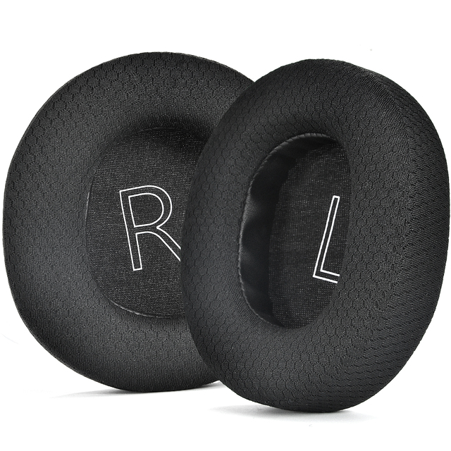 Defean Ear Pads Compatible with Microsoft Xbox Series Mesh Fabric Ear Pads, Microsoft Gaming Headphone Covers and Earmuffs