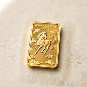 Vente en gros de lingots commémoratifs en métal plaqué or avec <span class=keywords><strong>cheval</strong></span> en relief 3D pour cadeau d'événement d'entreprise - Product Image 3