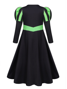 <span class=keywords><strong>Disfraz</strong></span> de <span class=keywords><strong>bruja</strong></span> <span class=keywords><strong>malvada</strong></span> para Halloween, <span class=keywords><strong>disfraz</strong></span> inspirado en personaje de TV y película, manga voladora, vestidos de niña Glinda o Elphaba - Product Image 4