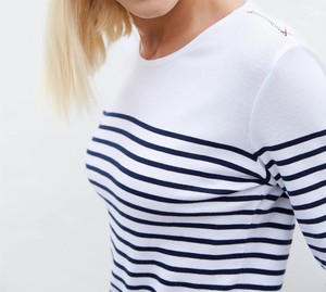 Acheter <span class=keywords><strong>Marinière</strong></span> manches longues Pour <span class=keywords><strong>Femme</strong></span> Couleur <span class=keywords><strong>Rouge</strong></span> - Product Image 4