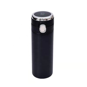Custom Logo 420ml Stainless Steel Smart Thermo Bottle Portable <strong>Double</strong> Wall Sealed Led Digital Display Smart Water Bottle - Product Image 3
