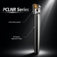 Barre de perçage à refroidissement interne Jetstream PCLNR, porte-outil de tournage CNC série S S20R/S25R/S32T pour plaquette en carbure CNMG120408