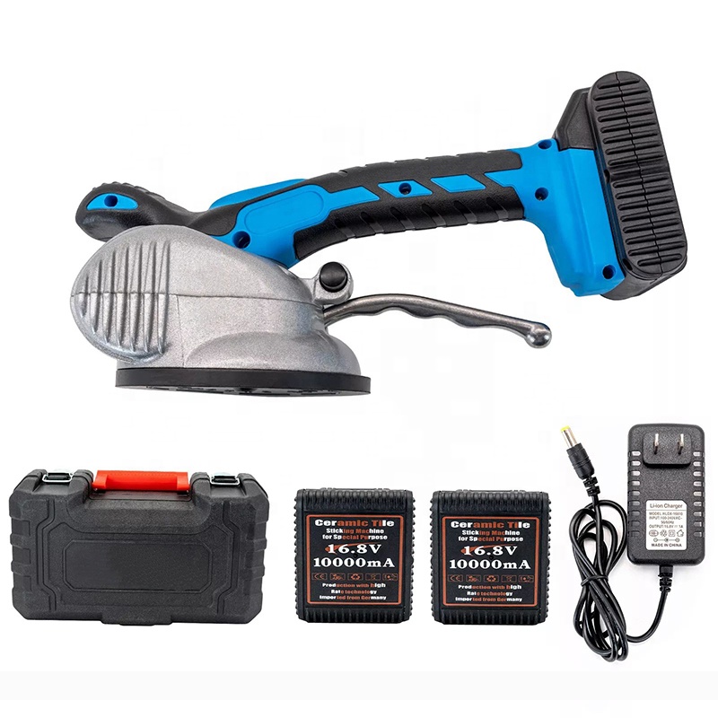 Портативный автоматический Электрический инструмент, об/мин, вибратор для стен и пола, инструмент для выравнивания плитки, с 2 батареями