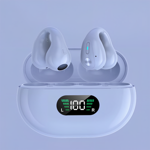 หูฟังเอียร์บัดไร้สาย5.3แบบเปิดหู,หูฟังเอียร์บัดไร้สายการนำกระดูก Ipx4หูพร้อมไมค์โทร Hd หูฟังสปอร์ต - Product Image 3