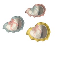 Bol pour chat en céramique de grand diamètre avec cœur transfrontalier Bol pour nourriture et riz pour chien pour les fêtes