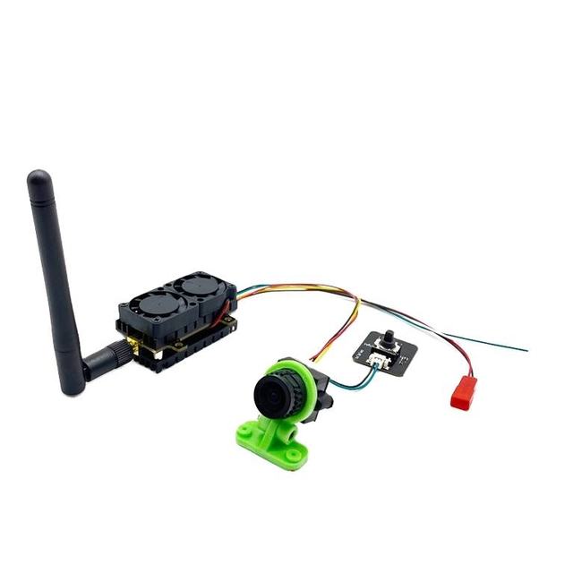 5.8Ghz 2W Wireless Transmitter 48CH Video AV Audio Sender 2000MW With 2.8mm CMOS 1000TVL Camera for Long Range RC Drone