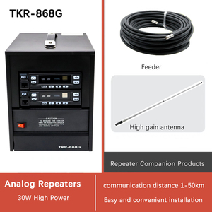 Cho Kenwood TKR-868G 30 Wát kỹ thuật số hai chiều đài phát thanh Walkie Talkie với 50km chạy Analog VHF UHF Repeater cho dài-chạy intercom - Product Image 5