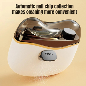 Coupe-ongles et polisseuse électrique Jumon, polisseuses à ongles électriques avec lumière, organiseurs de limes pour ongles d'adultes et de bébés - Product Image 5
