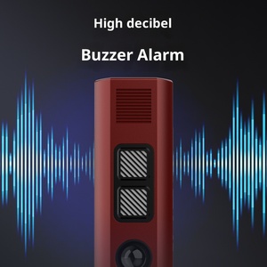 Lampe torche LED auto-défense à arc haute tension, rechargeable par USB, tactique, portable, lumière d'urgence avec alarme sonore et caméra - Product Image 4