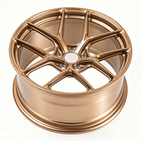 Rines LH Custom Forged P101SC 5x112 5x120.6 5x130 de 17-21 Pulgadas Compatibles con BMW M8, Chevrolet Corvette C8 Z06 y Porsche 911