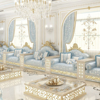 Arabie Saoudite Conseils Luxe Majlis Design Canapé de style classique Meubles du Moyen-Orient