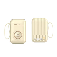 Chargeur super rapide 20000 mAh grande capacité, batterie externe avec câble, téléphone portable universel, ensemble d'alimentation portable