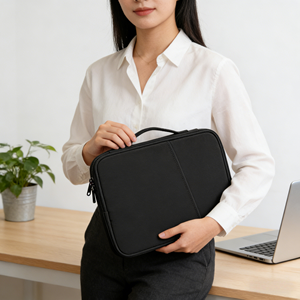 Housse de protection pour tablette 11 pouces pour <span class=keywords><strong>iPad</strong></span> Air 11 M2 M3 <span class=keywords><strong>iPad</strong></span> Air 10.<span class=keywords><strong>9</strong></span> Clavier magique Multi-poches Housse de protection antichoc pour tablette, Noir - Product Image 6