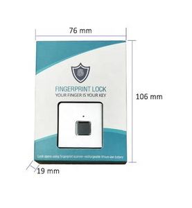 Candado inteligente con huella dactilar, dispositivo de bloqueo biométrico e inteligente - Product Image 4