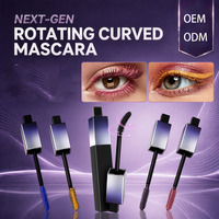 Mascara noir volumateur de haute qualité avec logo personnalisé, nouveau mascara vegan waterproof pour le visage, marque privée