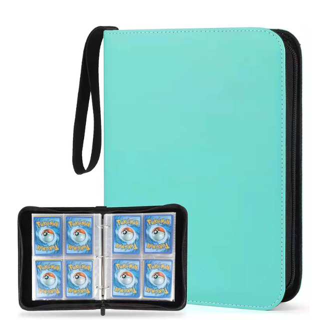 Vert clair (4 pochettes 400 cartes)