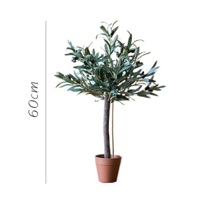 Planta Artificial <span class=keywords><strong>Grande</strong></span> de <span class=keywords><strong>Olivo</strong></span>, Bonsái de 1.2m/1.6m/1.8m, Planta en Maceta para Centro Comercial, Vestíbulo de Hotel, Pasillo - Product Image 4
