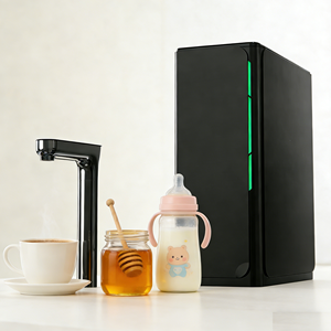 Purificateur d'eau domestique tout-en-un à osmose inverse avec chauffage instantané et commande tactile, intégré au système de filtration domestique - Product Image 1