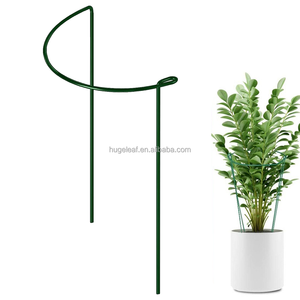 Soporte de Metal Semicircular para Plantas de Jardín, Estaca para Tomates, Rosas, Enredaderas - Product Image 1