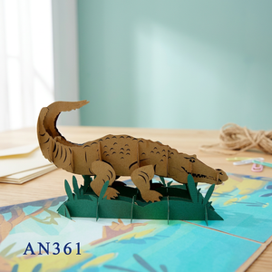 Los Más Vendidos, Manualidades de Papel con Corte Láser 3D de Cocodrilo, Diseño Personalizado, Hecho a Mano, Regalos para el Día de la Madre, Inspirados en el Estilo Anime - Product Image 2