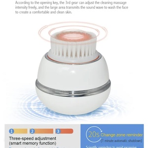 Hot Products Women Beauty Instrument Ultrasonic Skin Care Face <b>Sonic</b> Electric Hand Held Facial Cleansing Brush - Product Image 4