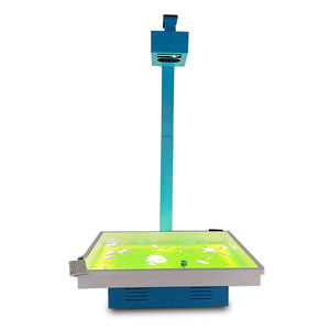 3D interattivo interno/esterno AR sabbia magica e acqua tavola oasi Mini arte cinetica tavolo di sabbia con sabbia in movimento per la scuola - Product Image 1